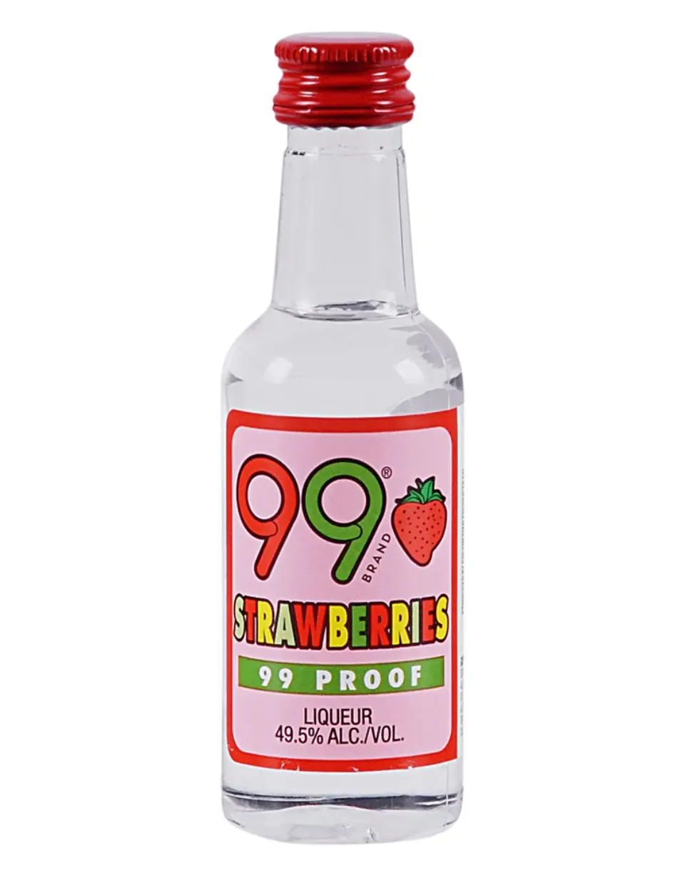 99 Strawberries Schnapps 50ml 12-Pack