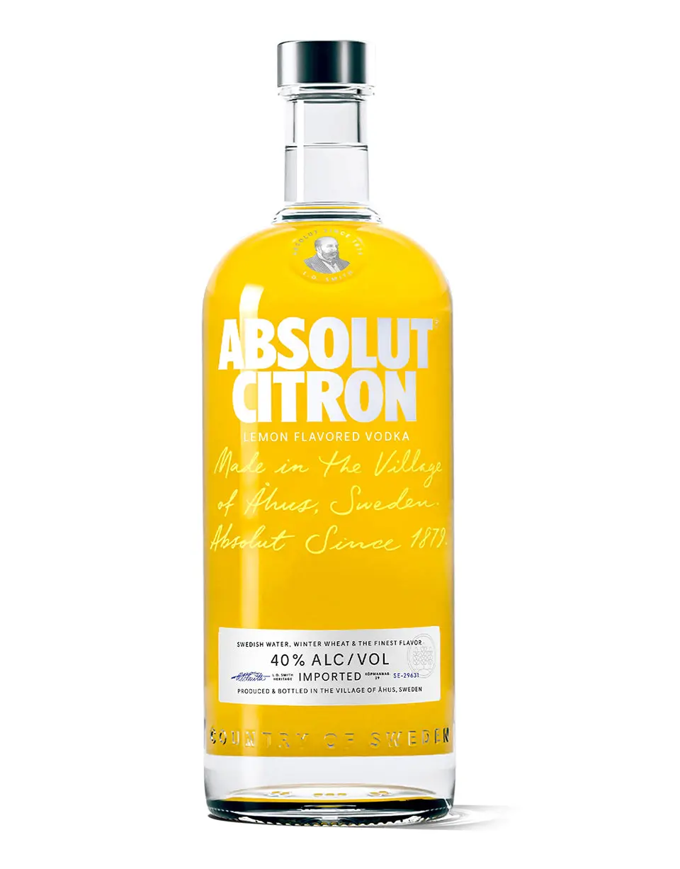 Absolut Citron Vodka 750ml