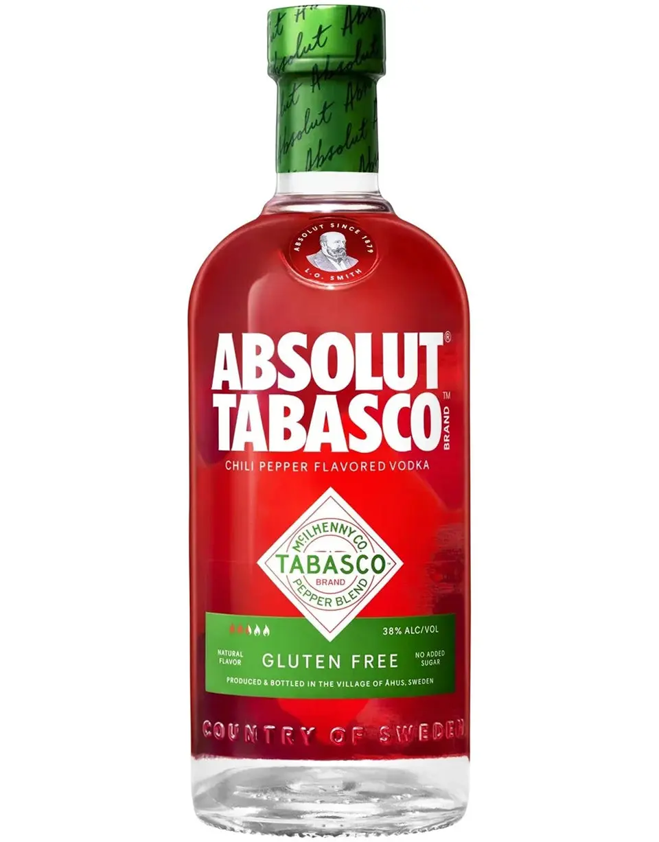 Absolut Tabasco Chili Pepper Flavored Vodka - Image 2
