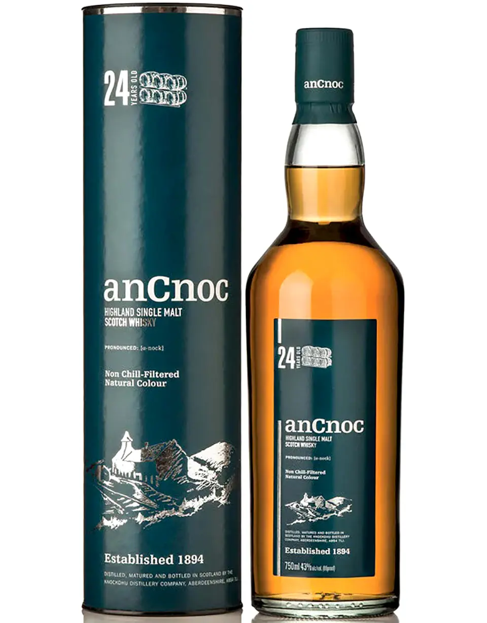 AnCnoc 24 Year Single Malt Scotch Whisky
