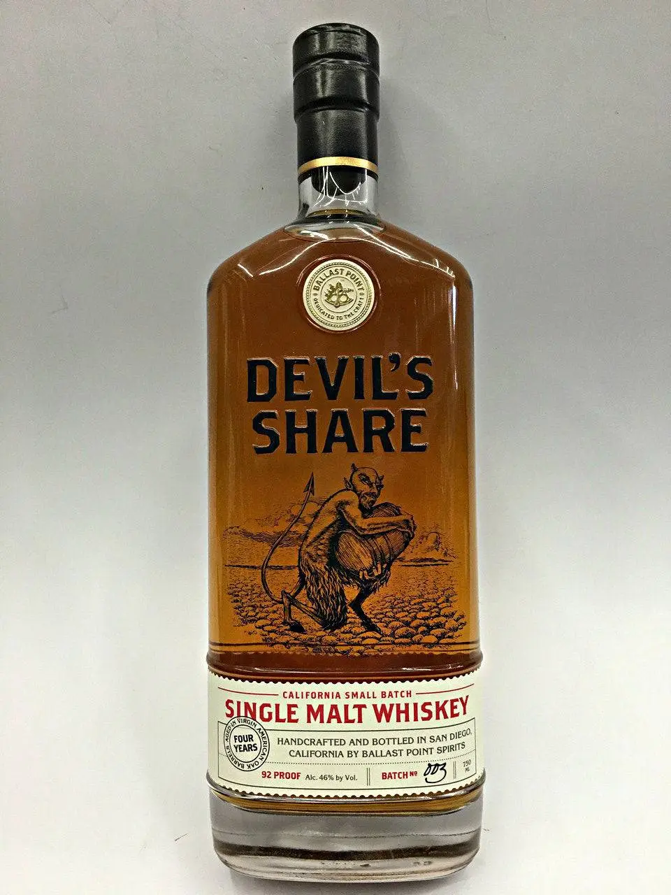 Ballast Point Batch No 3 Devil's Share Whiskey - Image 2