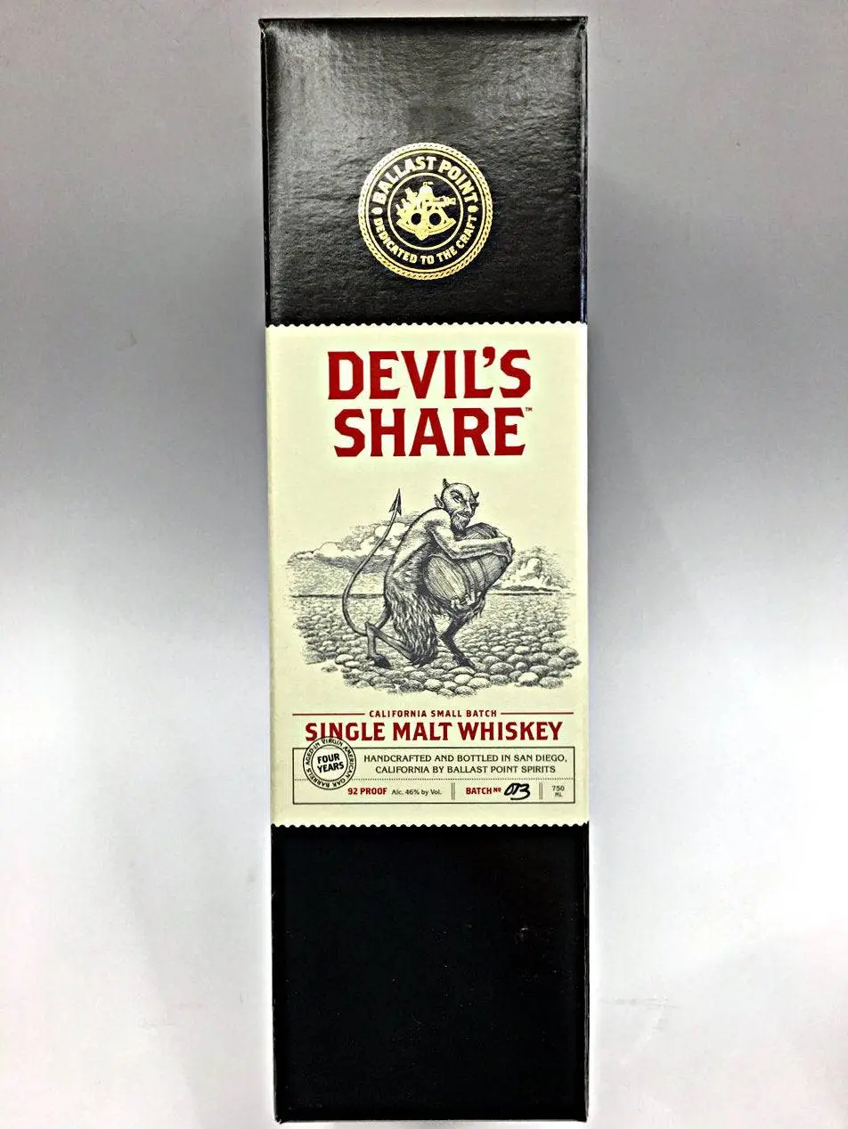 Ballast Point Batch No 3 Devil's Share Whiskey - Image 3