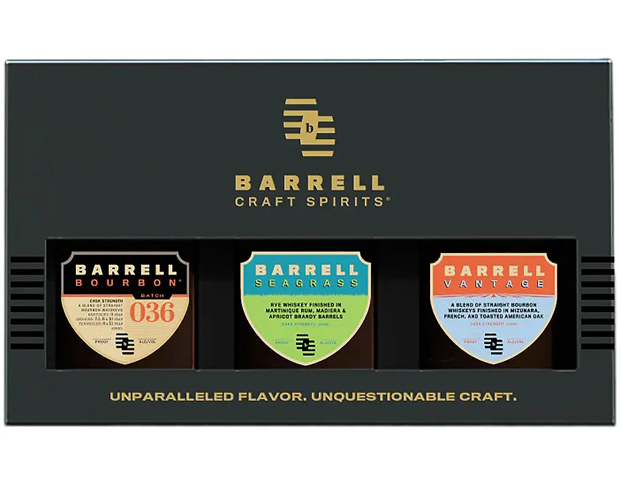 Barrell Craft Whiskey 3 Bottle Gift Set