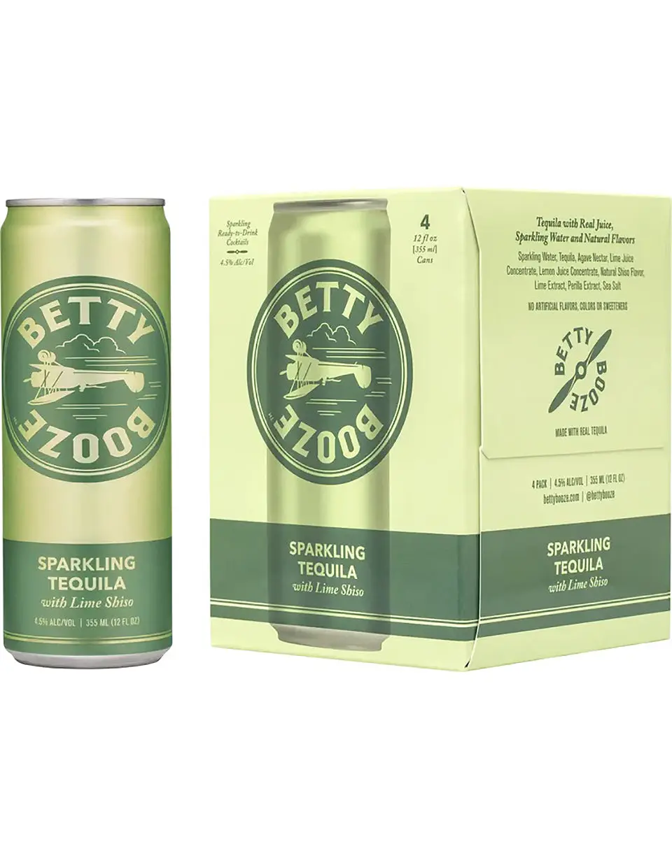 Betty Booze Sparkling Tequila with Lime Shiso