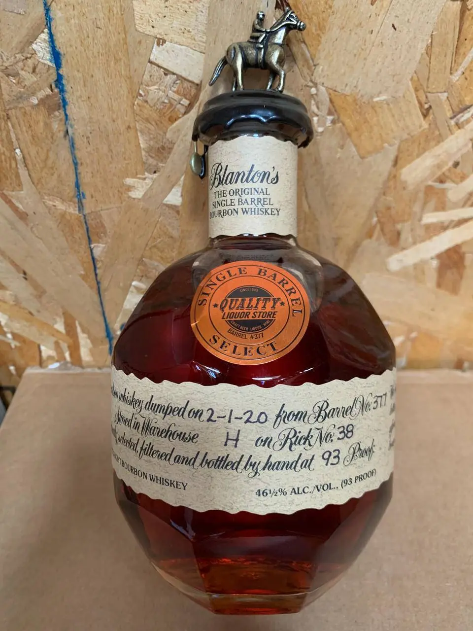 Blanton's Bourbon QLS Barrel 2020 - Image 2