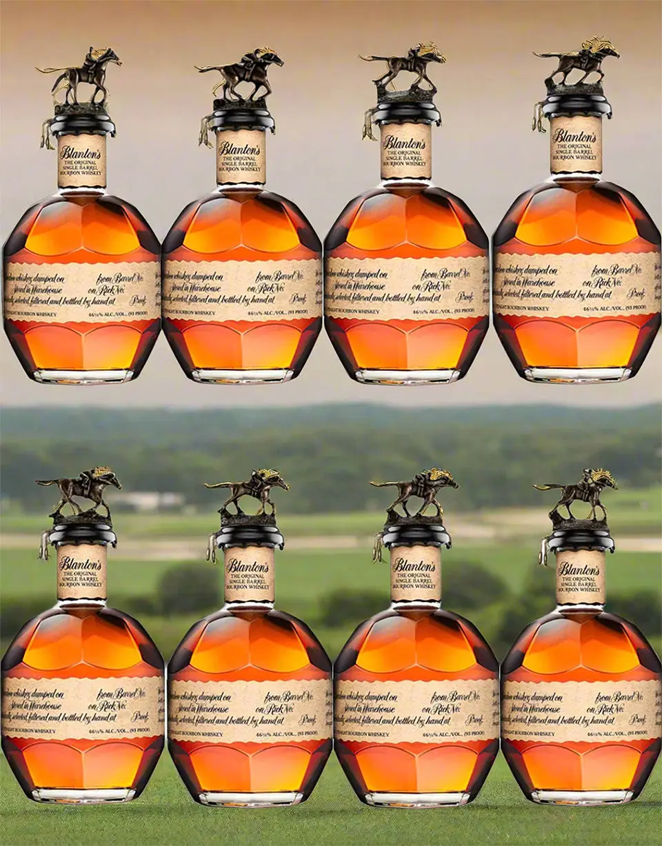 Blanton's Original Single Barrel Complete Horse Collection - 8 Bottles - Image 2