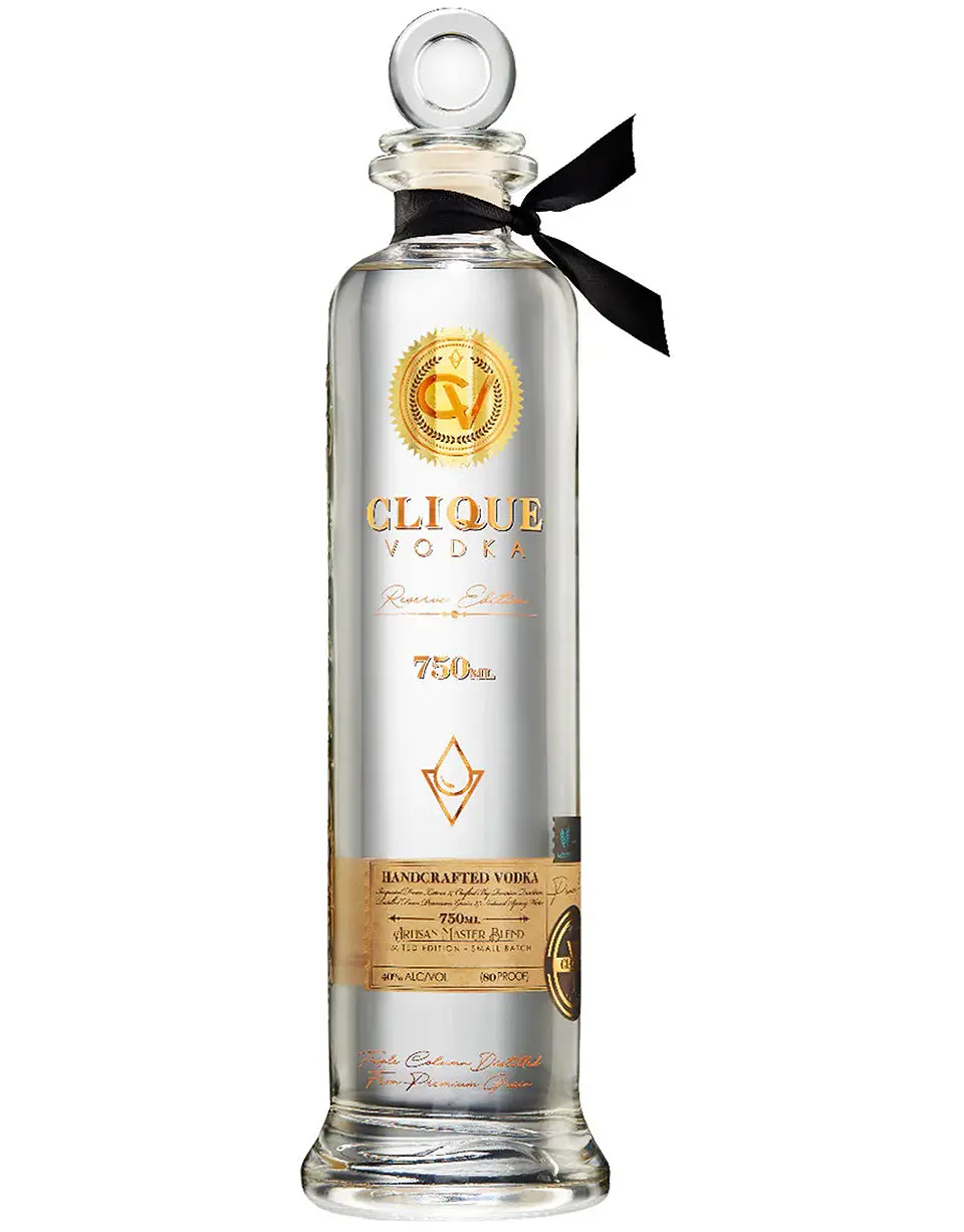 Clique Reserve Edition Master Blend Handcrafted Vodka