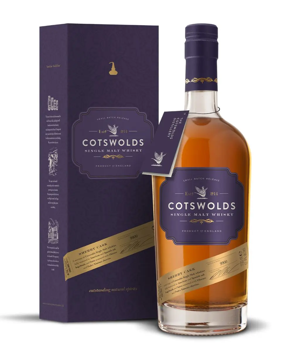 Cotswolds Sherry Cask Single Malt Whisky