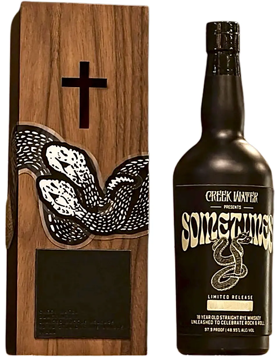 Creek Water Sometimes Y 18 Year Straight Rye Whiskey