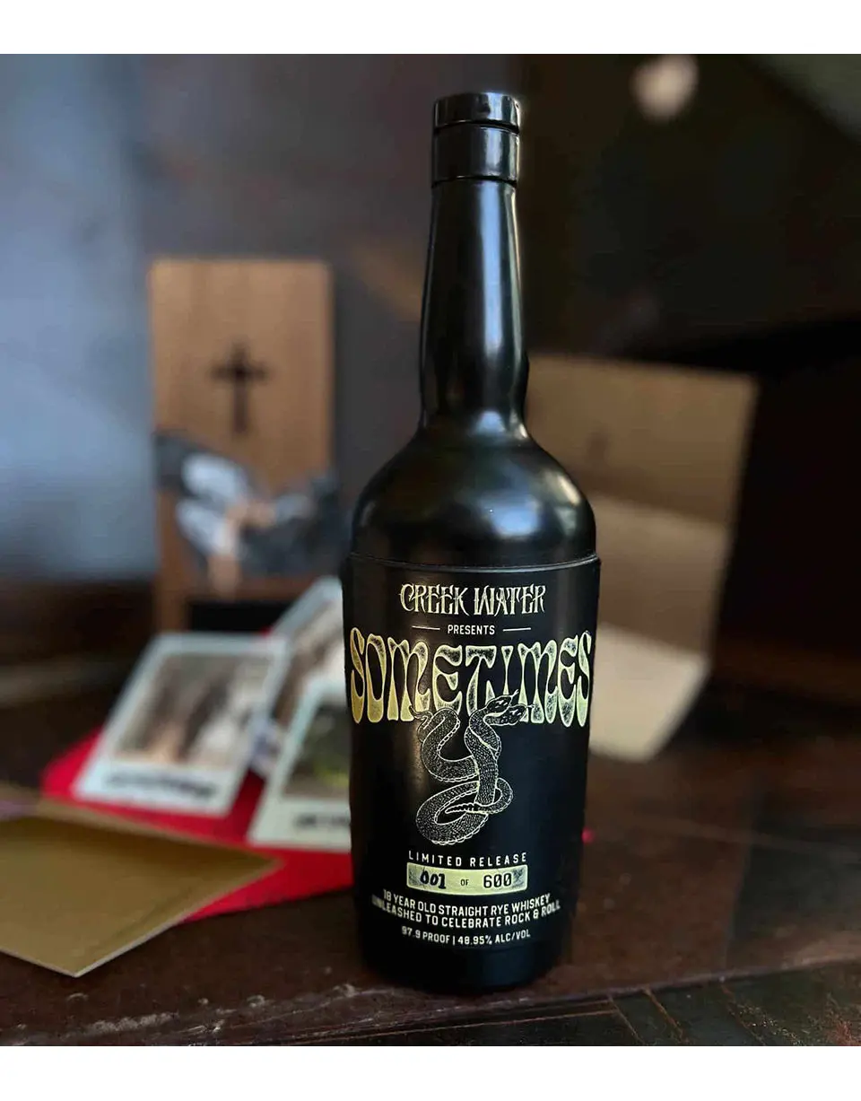 Creek Water Sometimes Y 18 Year Straight Rye Whiskey - Image 2