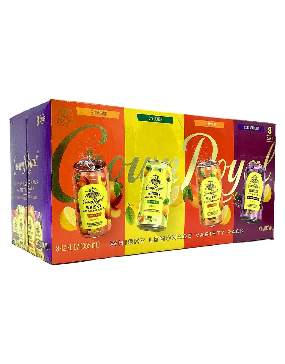 Crown Royal Whisky Lemonade Variety 8 Pack - Image 2