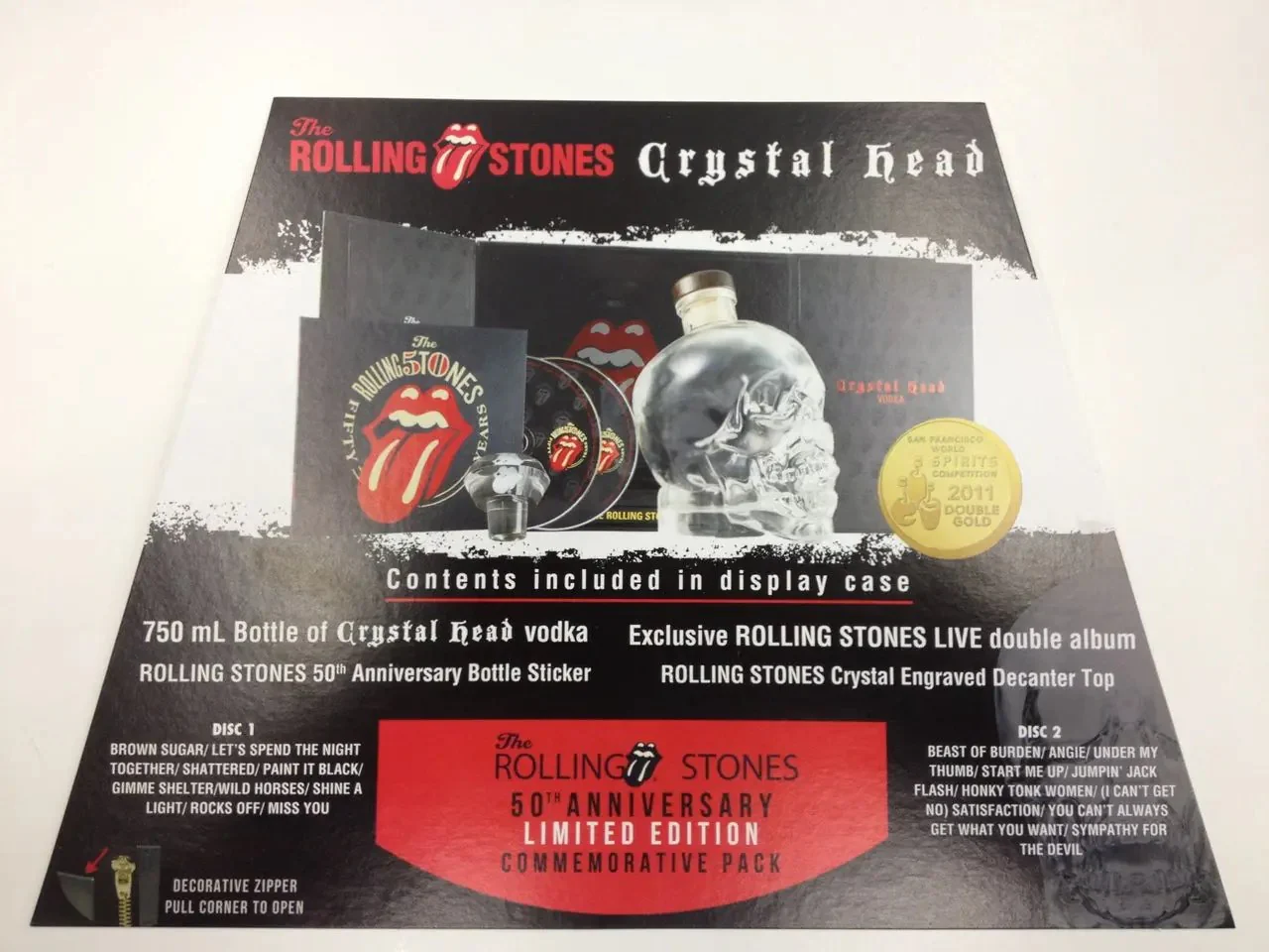 Crystal Head Rolling Stones 50_ - Image 6