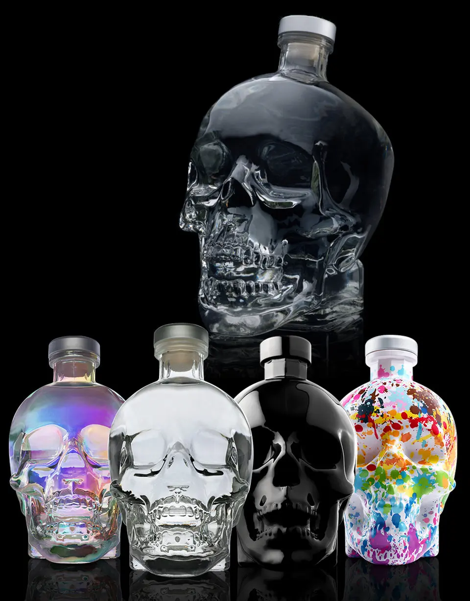 Crystal Head Skull Shot Glass 4-Pack - Image 2