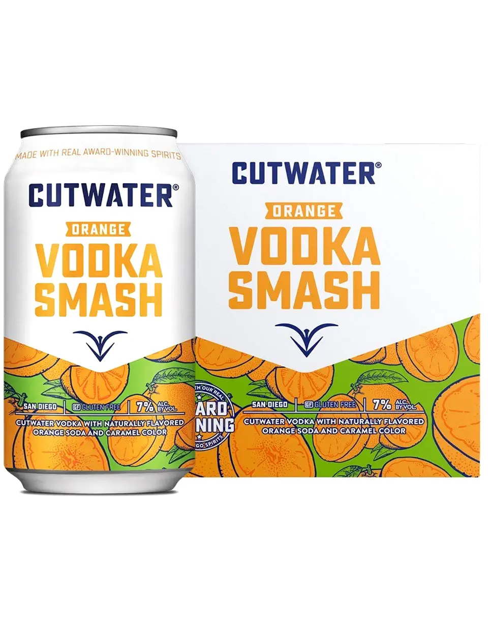 Cutwater Orange Vodka Smash Cocktail