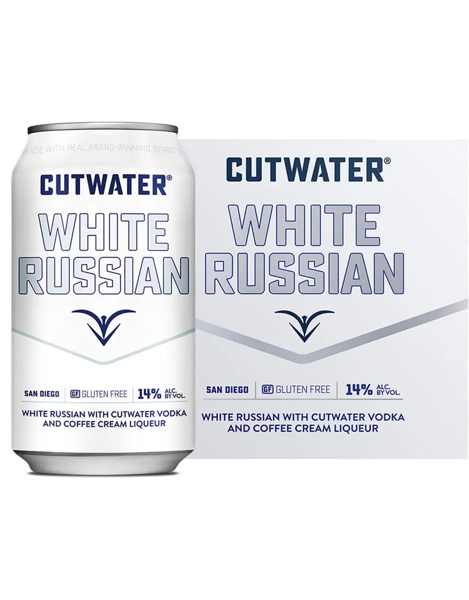 CutWater White Russian Can 4Pk
