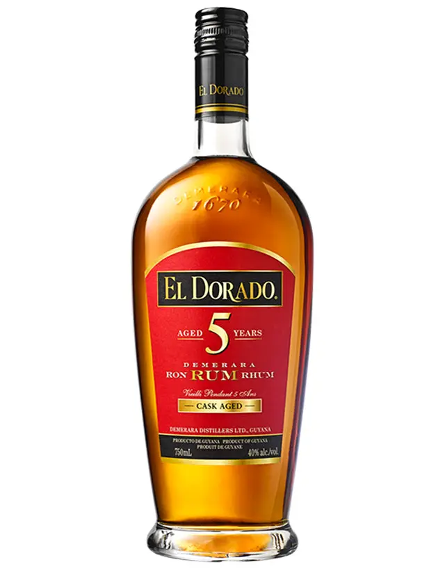 El Dorado Cask 5 Year Rum 750m