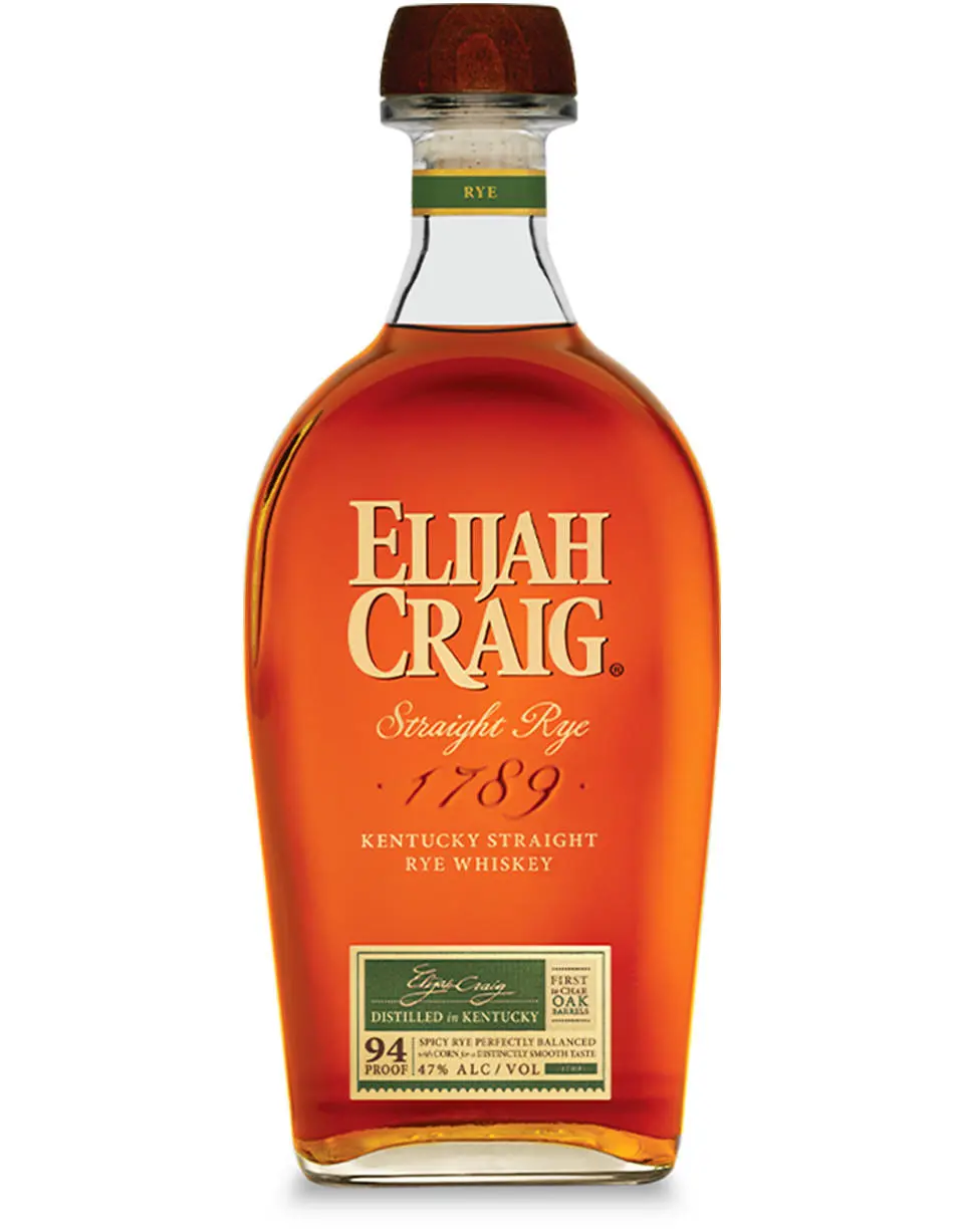 Elijah Craig Straight Rye Whiskey