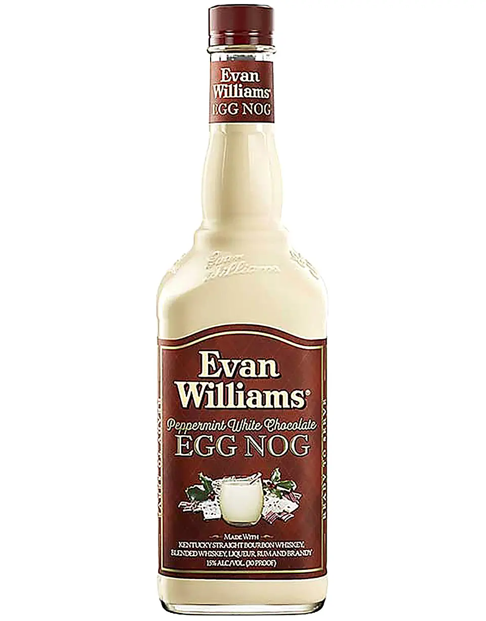 Evan Williams Peppermint White Chocolate Eggnog