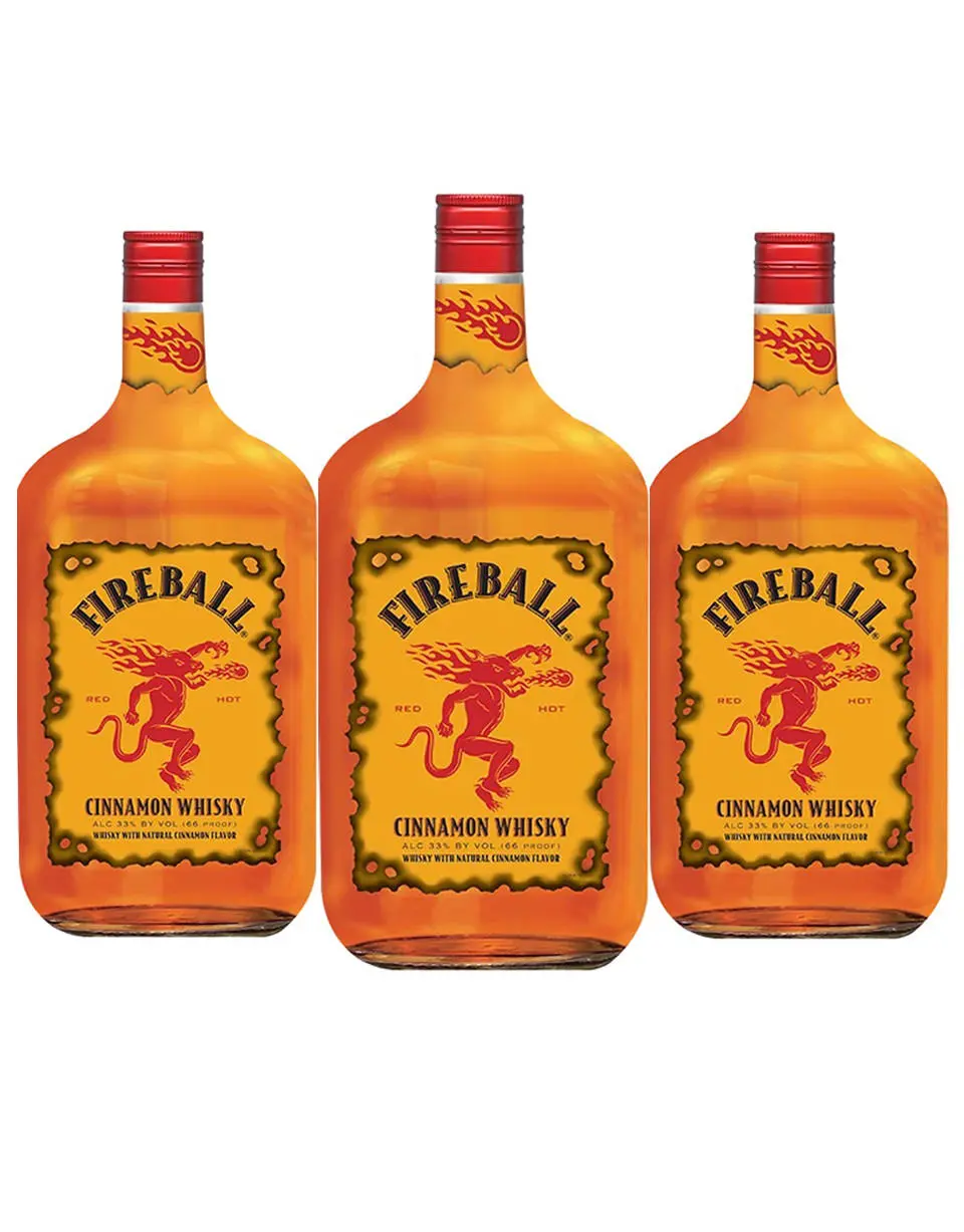FireBall Cinnamon Whisky 1.75L Combo 3-Pack