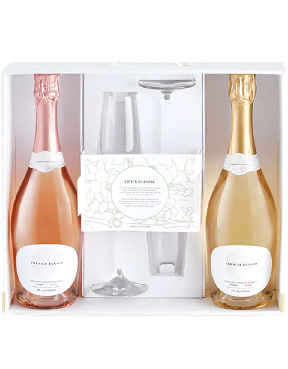 French Bloom Discovery Set Organic Non Alcoholic Bubbly