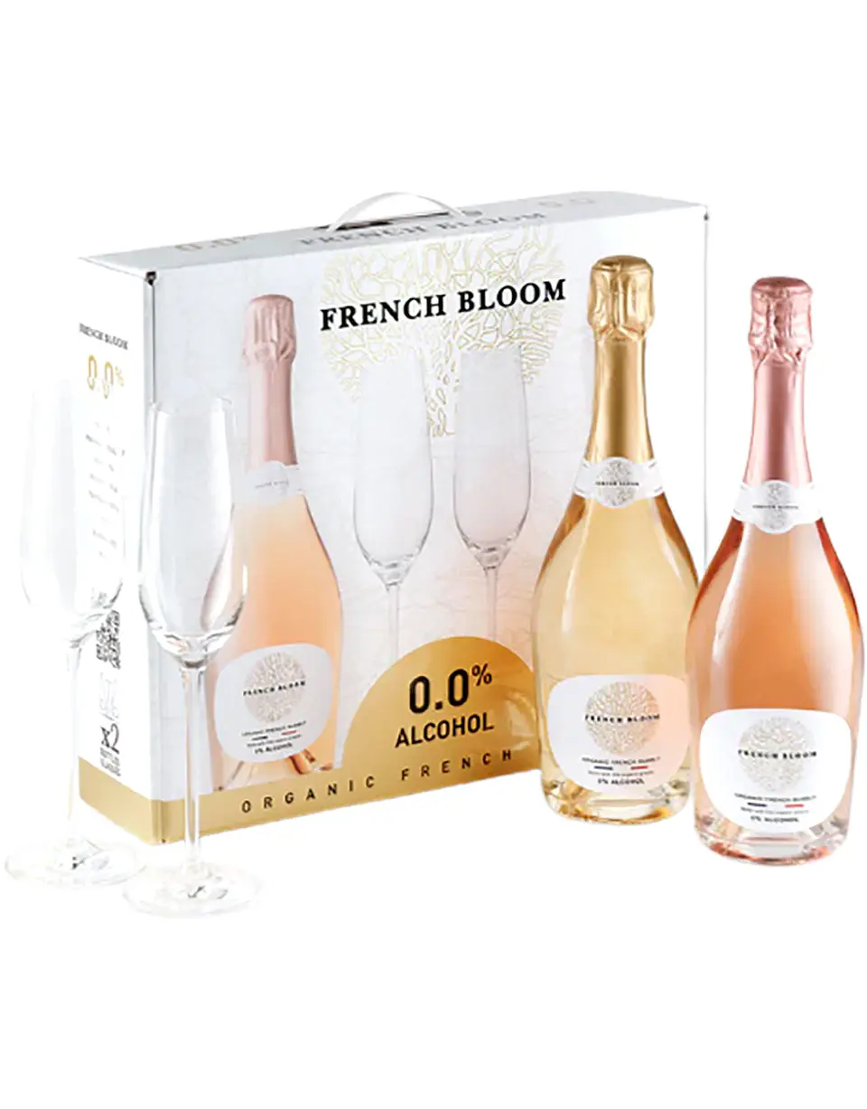 French Bloom Discovery Set Organic Non Alcoholic Bubbly - Image 2