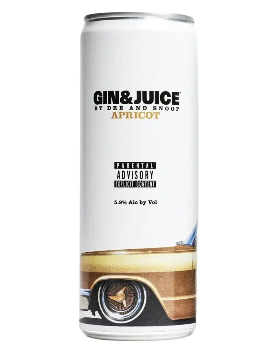 Gin & Juice by Dre and Snoop Apricot Cocktail 4-Pack
