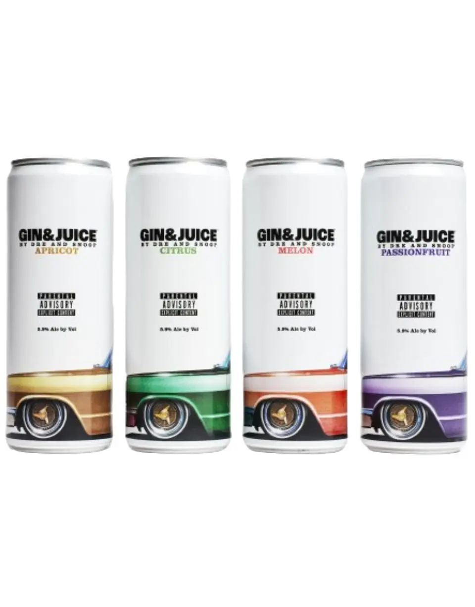 Gin & Juice by Dre and Snoop Variety Cocktail 8-Pack