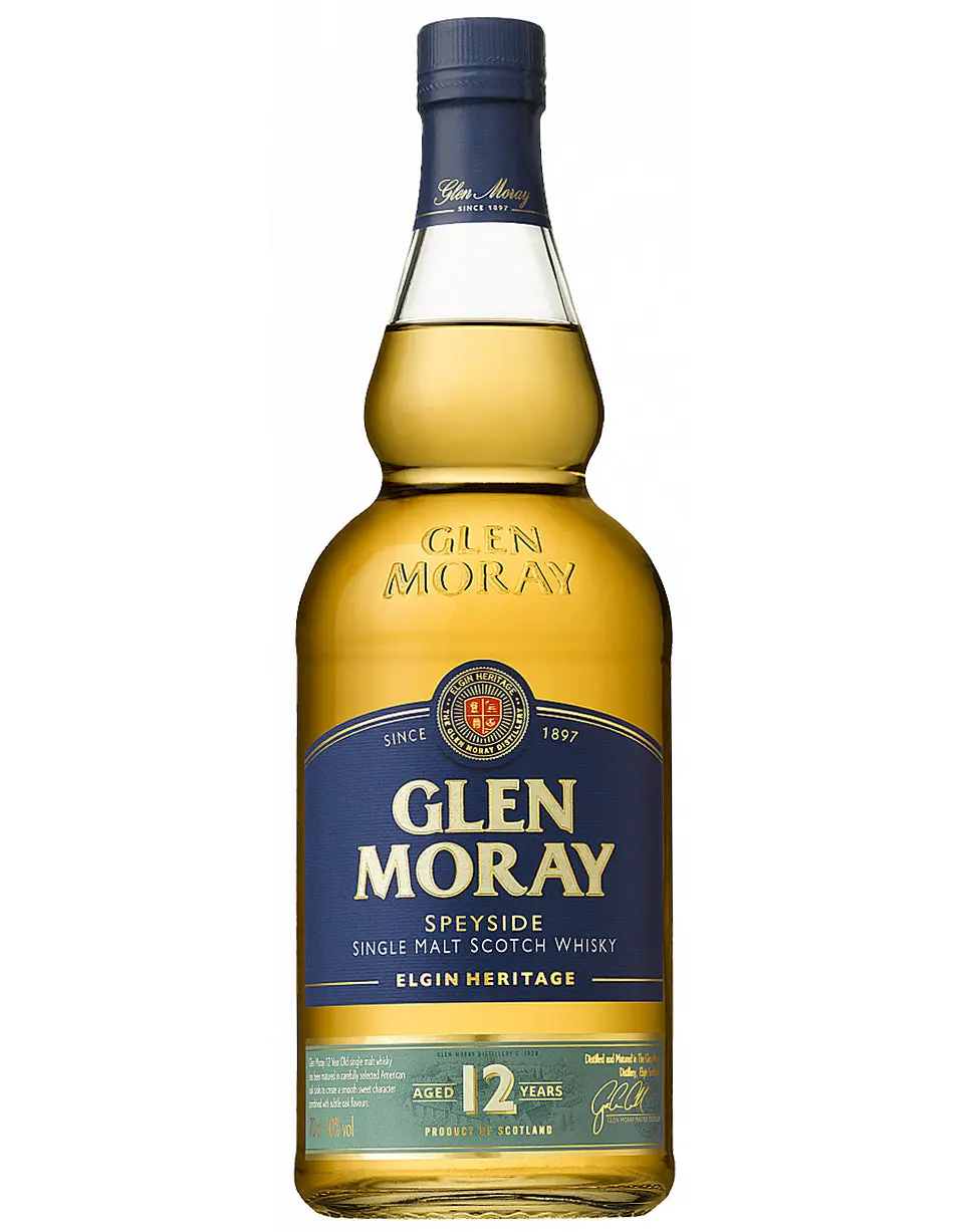 Glen Moray Heritage 12 Year Old Scotch