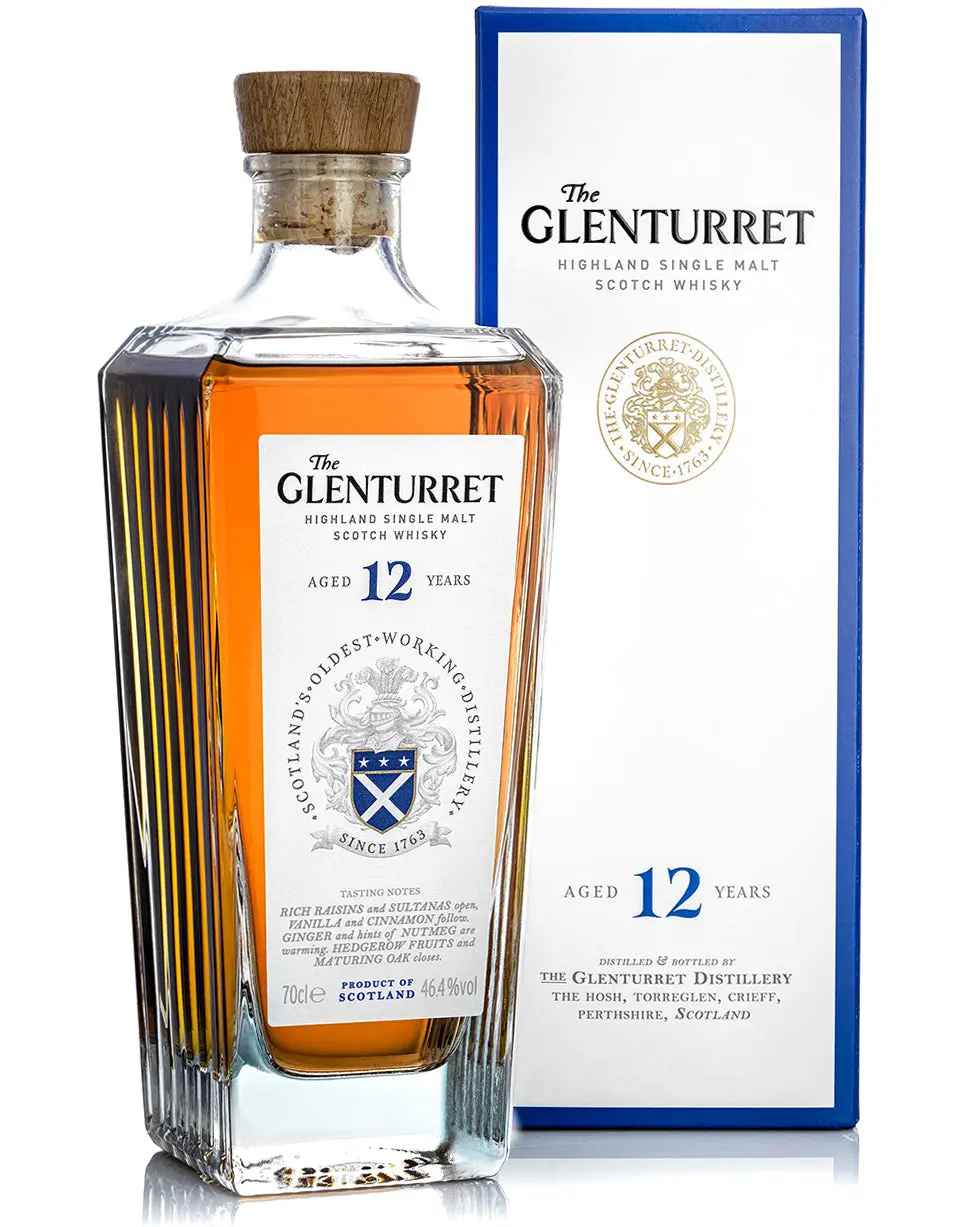 Glenturret 12 Year Old Highland Whiskey