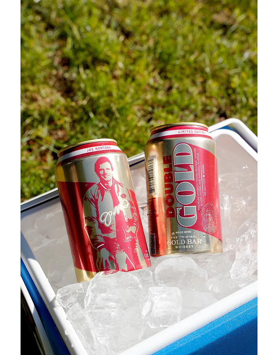 Gold Bar Double Gold Joe Montana Whiskey Mule 4-Pack - Image 2