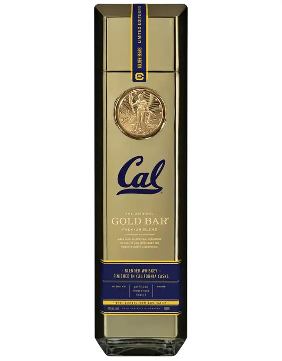 Gold Bar Whiskey Cal Golden Bears