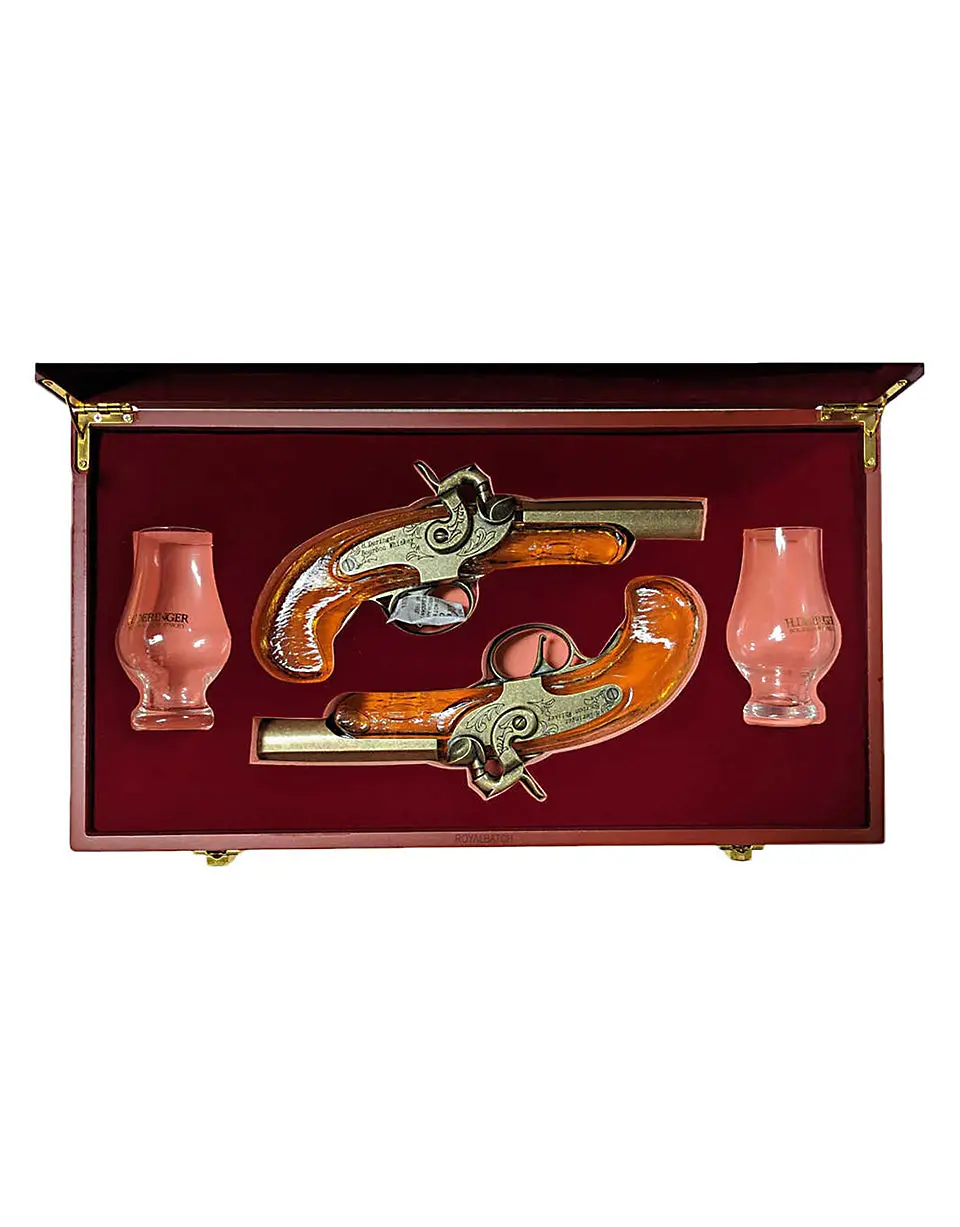 H.Deringer Bourbon Whiskey Pistol Set 2x200ml