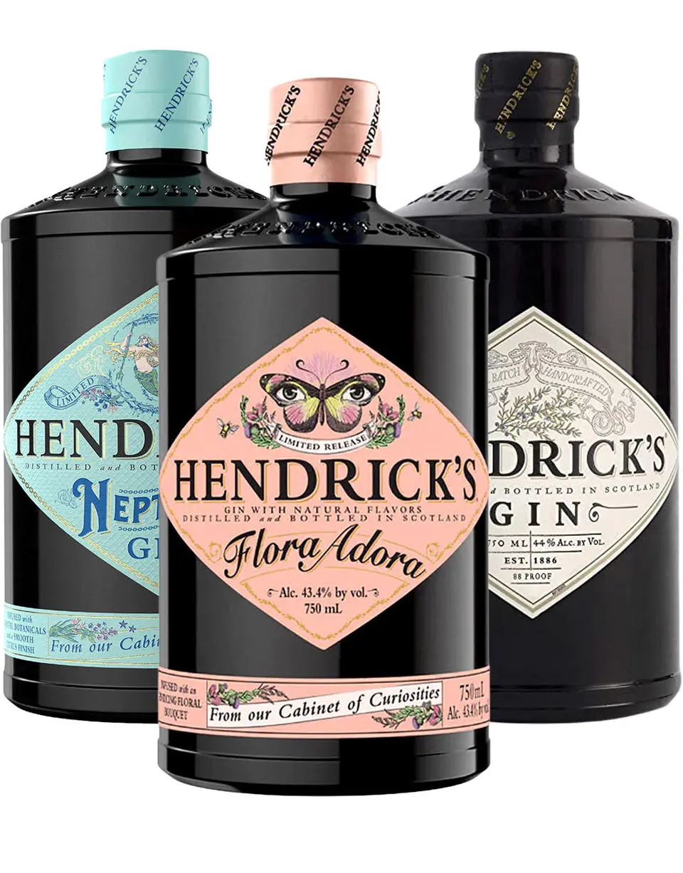 Hendrick's 3-Pack Gin Collection