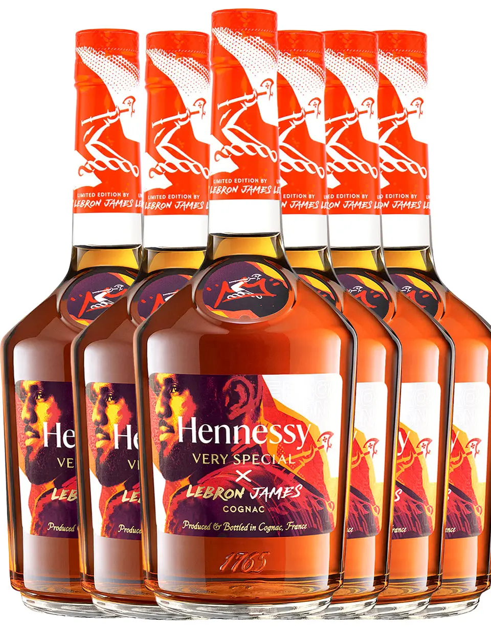 Hennessy x LeBron James Limited Cognac 6-Pack