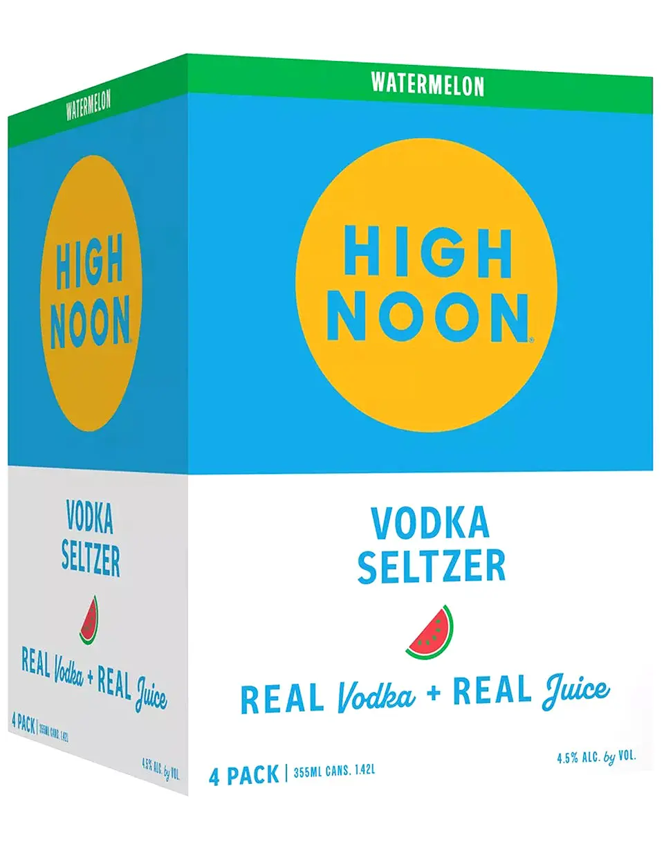 High Noon Sun Sips Watermelon Hard Seltzer 4-Pack