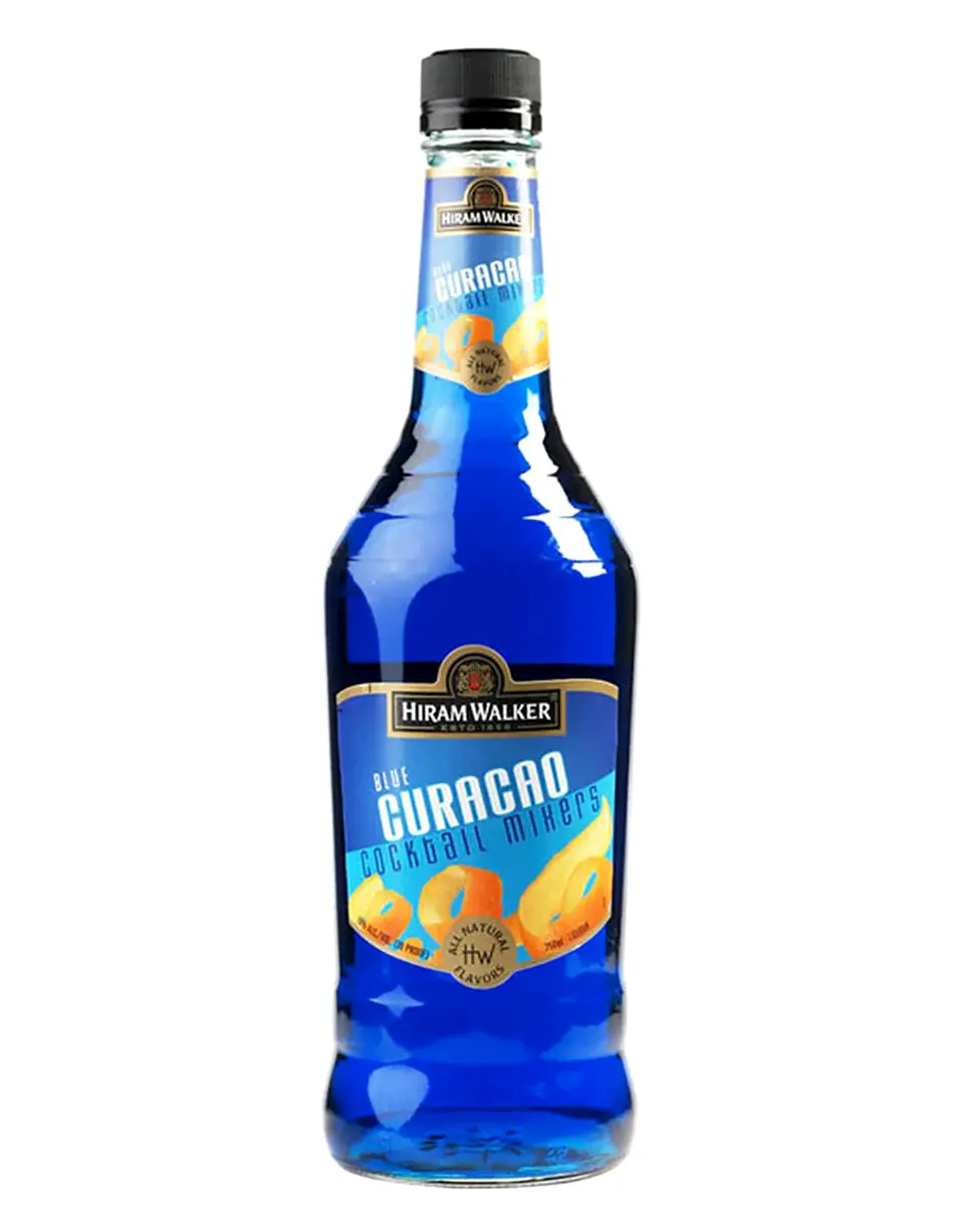 Hiram Walker Blue Curacao 1 Liter