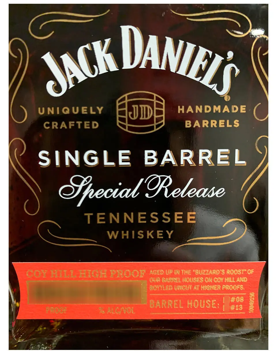 Jack Daniels Single Barrel Coy Hill - Image 2