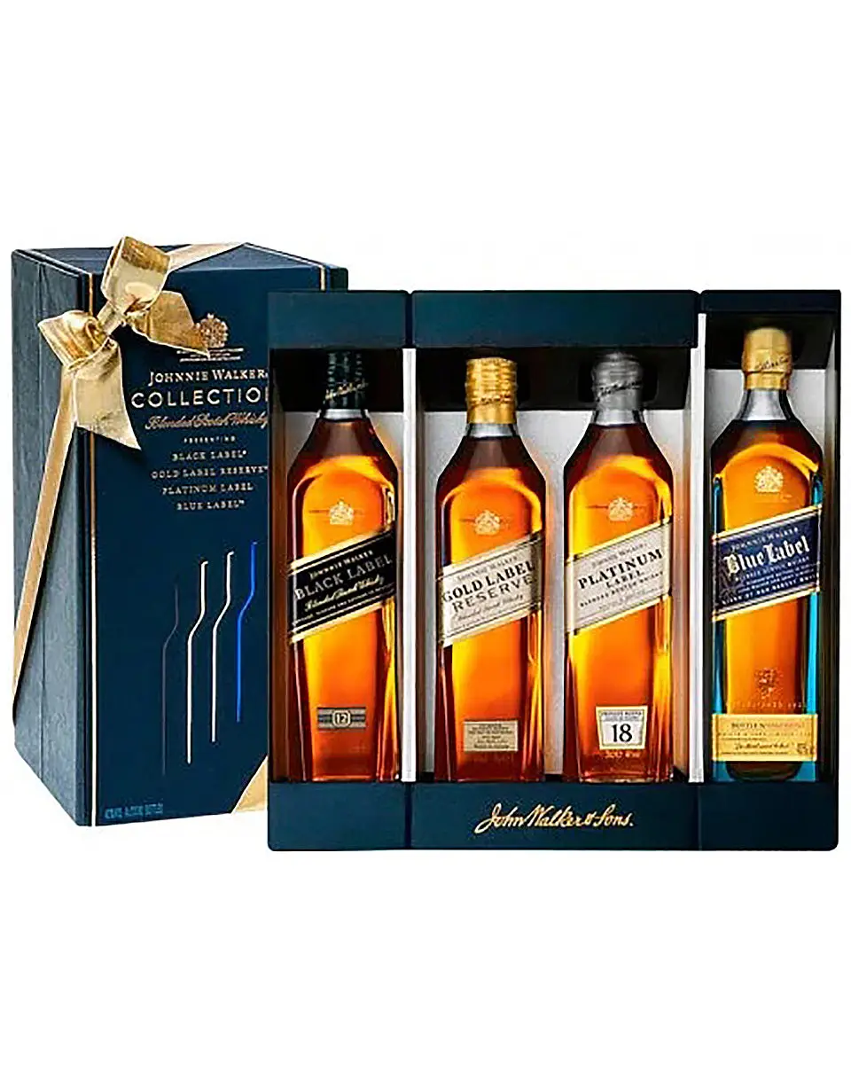 Johnnie Walker Collection Pack 200ml 4-Pack
