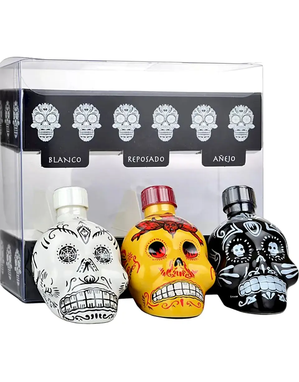 Kah Day Of The Dead Tequila 50ml 3-Pack
