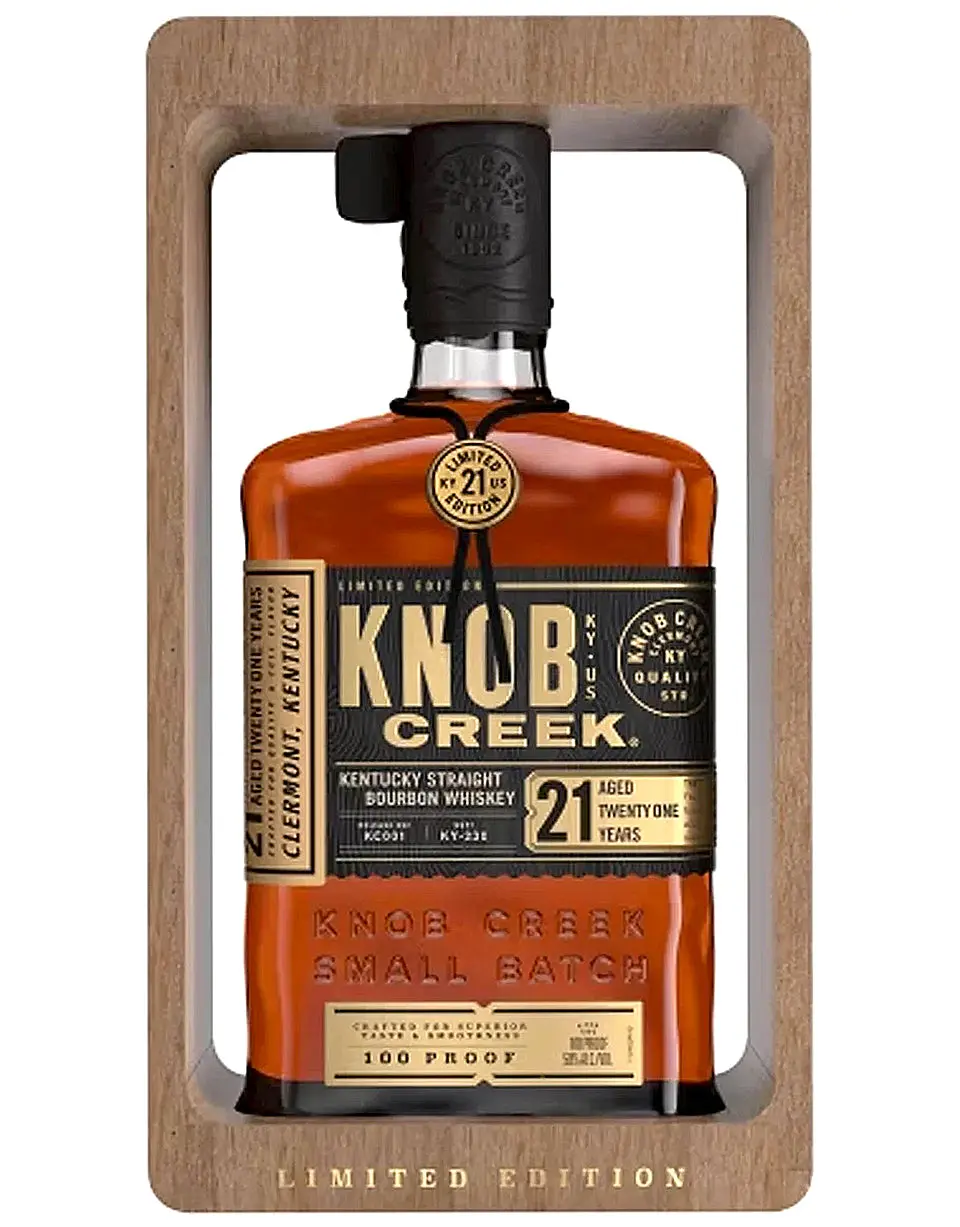 Knob Creek 21 Year Old Kentucky Straight Bourbon