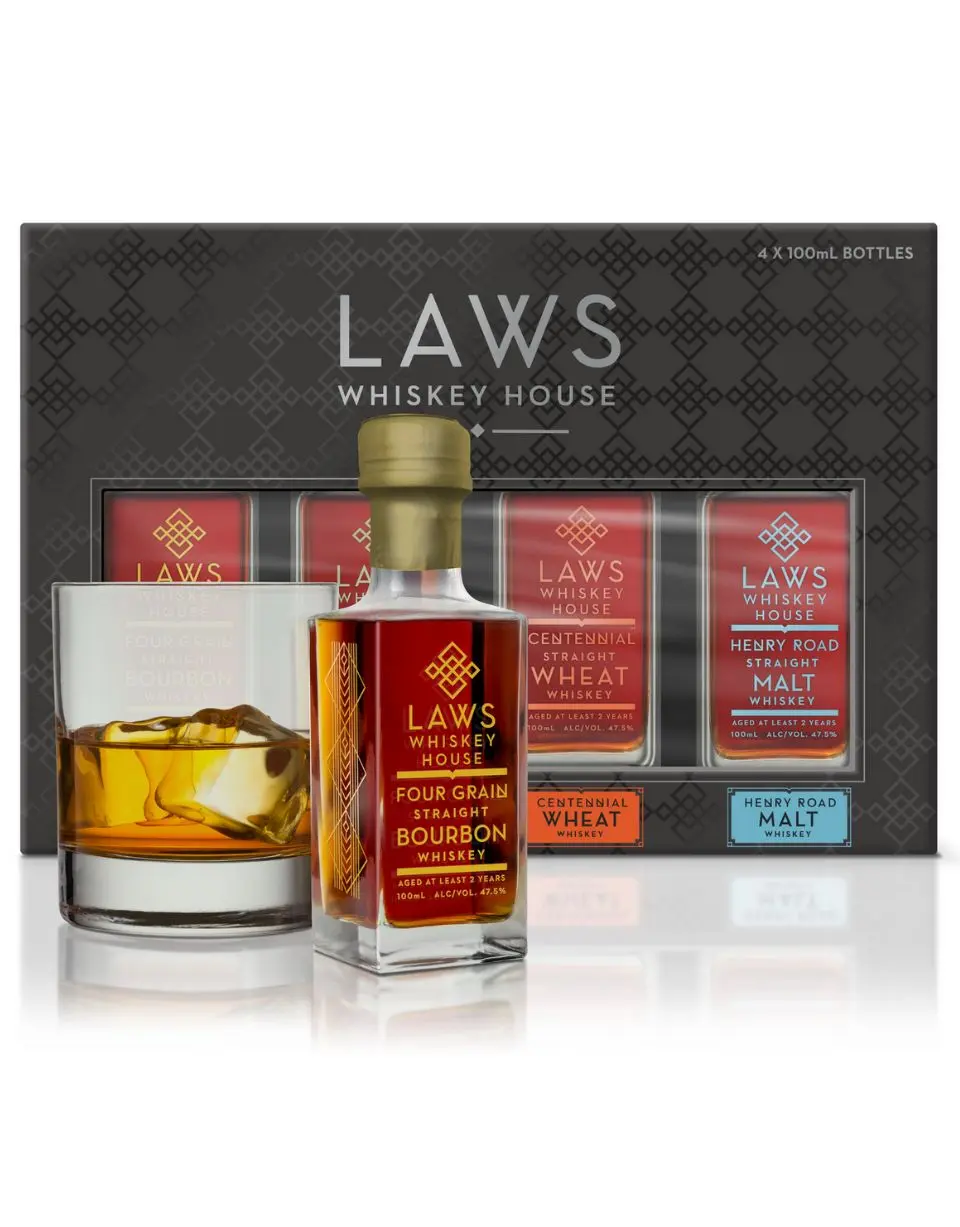 Laws 4x100ml Sample Pack Whiskey - Image 3