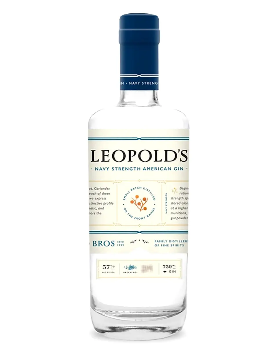 Leopold's Navy Strength American Gin