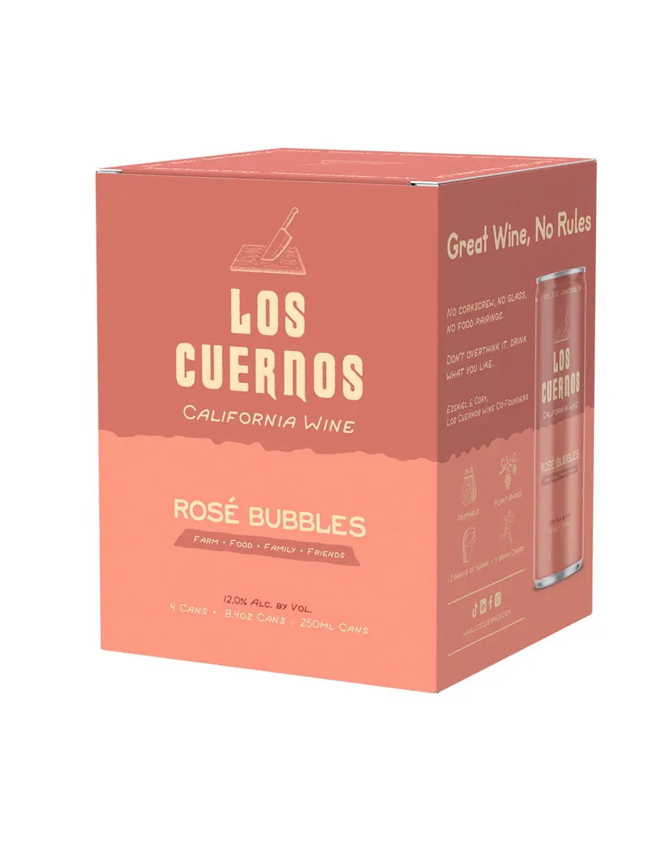 Los Cuernos Rosé Bubbles