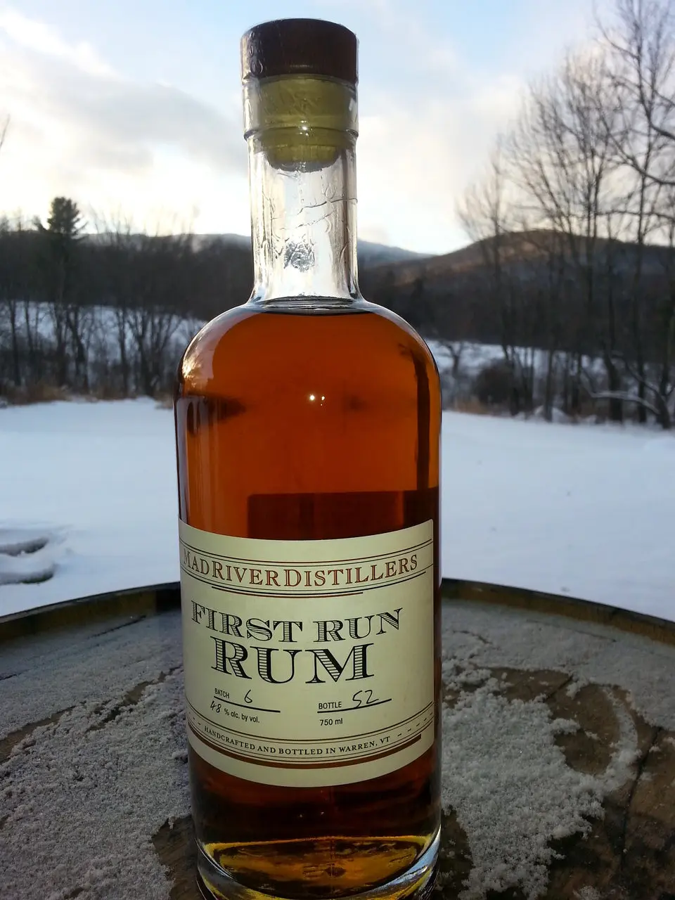 Mad River First Run Rum 750ml - Image 2