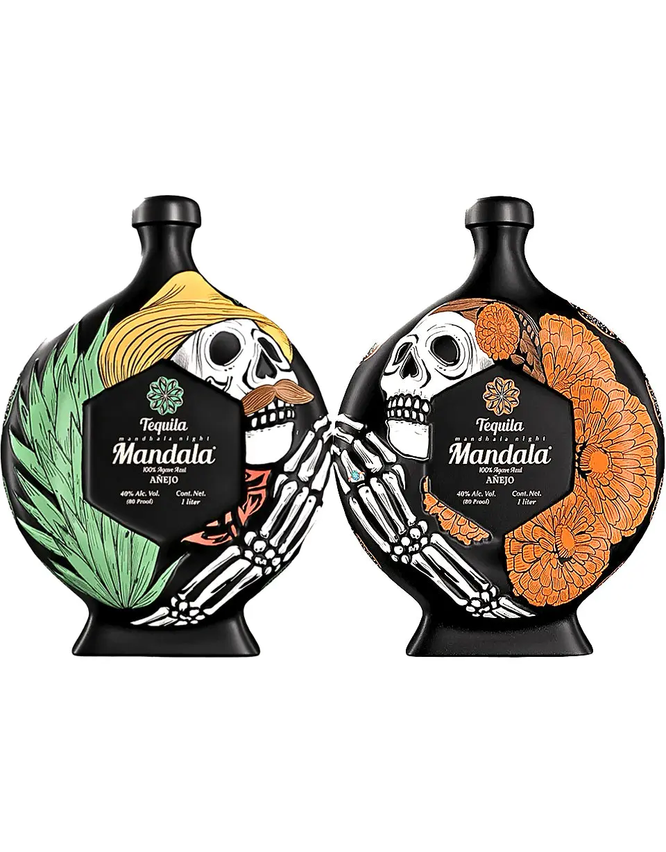 Mandala Añejo Tequila Life After Death Dia De Muertos Set 2025