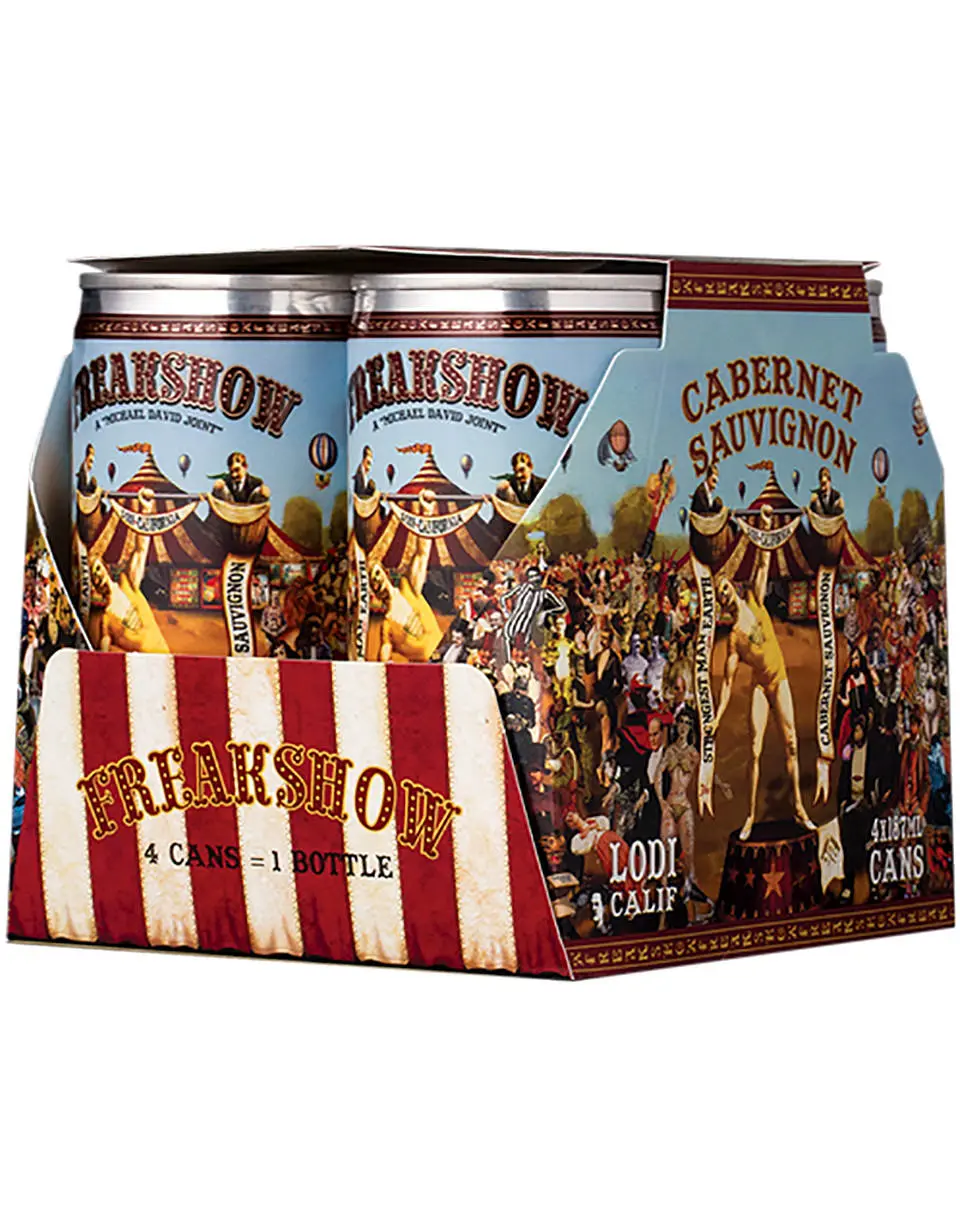 Michael David Freakshow Cabernet 4-Pack Cans