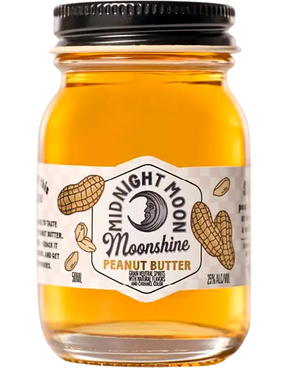 Midnight Moon Peanut Butter Moonshine 50ml 12-Pack