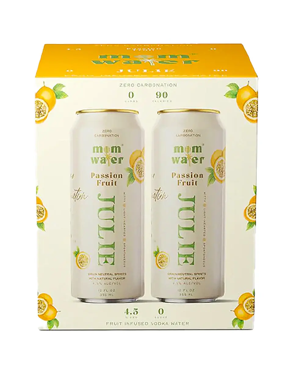 Mom Water Julie - Passion Fruit 4-Pack