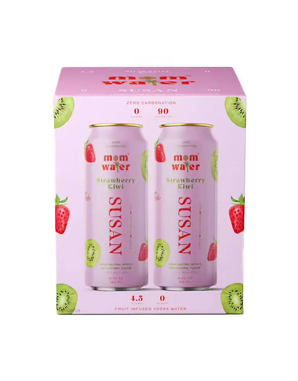 Mom Water Susan - Strawberry Kiwi 4-Pack