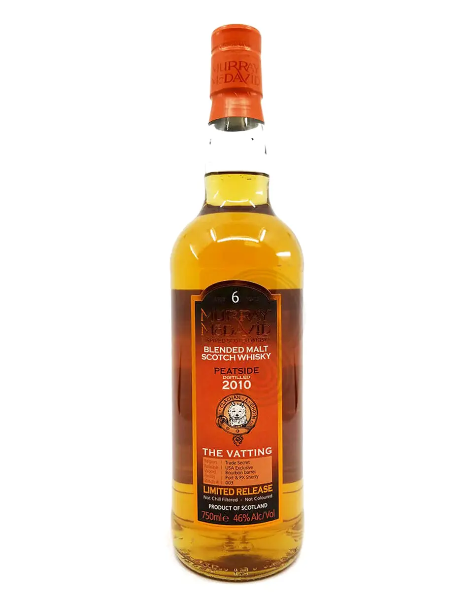 Murray McDavid Old The Vatting 2010 Peatside Port & Px Sherry Blended